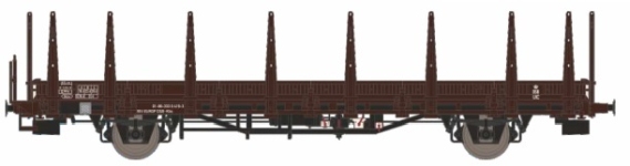 Dekas DK-873072 - H0 - Rungenwagen RIV-Pool, DSB, Ep. IV
